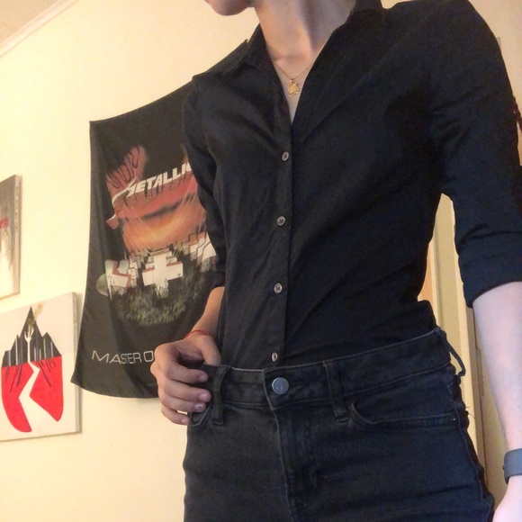 Serious Button Down 🌙 - Picture 2 of 4